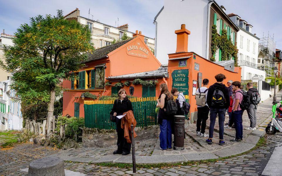 Spaziergang durch Paris, Frankreich